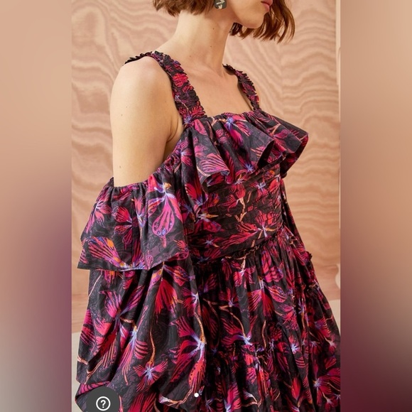 Ulla Johnson Caprice Dress Zinnia - Picture 3 of 15